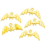 20pcs Charms Halloween Fly Bat 19x12mm 6 Color Pendants DIY Necklace Bracelet Crafts Making Findings D561