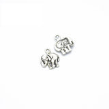 20pcs Elephant Charms Antique Silver color Pendant fit Making Bracelets Jewelry Findings DIY Accessories 16*13mm  D957