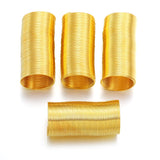 1pcs gold plated cutting steel wire flexible wire memory steel wire ring DIY hand made jewelry connecting accessories material