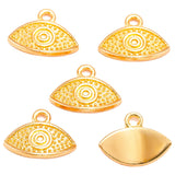 20pcs 5 colors Devil's Eye Charms Zinc alloy Pendant for Necklace earring Pendant DIY Handmade Jewelry 14*13mm I242