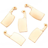 15pcs Antique silver color kitchen knife Zinc alloy charms Wholesales earring bracelet jewelry DIY handmade 21*9mm J279