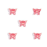 20pcs 6 Colors butterfly Charms For Bracelets Necklace Pendant DIY Handmade Jewelry Making accessories 17*14mm D2154