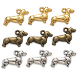 20pcs Dog Charms Metal Pendants for Jewelry Making Bracelet Necklace Jewelry Findings Handmade Crafts 22*13mm D909
