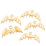 20pcs Charms Halloween Fly Bat 19x12mm 6 Color Pendants DIY Necklace Bracelet Crafts Making Findings D561