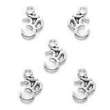 25pcs 5 Color 3D Digital Charm for Bracelet Necklace earring Pendant  DIY Handmade Jewelry Accessories 12*16mm S124