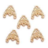20Pcs 5 Colors Alloy flower charm For Bracelets Necklaces Pendant Diy Handmade Jewelry Making 14*14mm G125