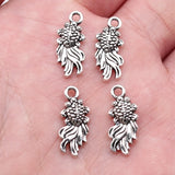 40pcs 17x7mm 3 Colors Antique Silver Color Antique Gold Color Gold Color Chinese Style Goldfish Charms
