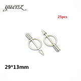 10-50pcs Mixed Styles Antique Knight Sword Anime weapon Charm for Jewelry Making DIY Handmade Weapons Personality Necklace