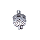 10pcs 20x13mm 2 Colors Antique Bronze Color Antique Silver Color Sheep Charms For DIY Jewelry Making