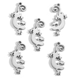 5pcs stainless steel dolphin butterfly/spider Charms Animal Pendants DIY Handmade Necklace Bracelet Earrings Jewelry Making W418