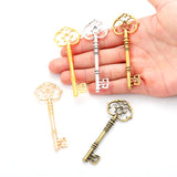 3 pcs 5 colors key Charms Pendants For Necklace Bracelet Jewelry Making DIY Handmade 80*28mm O204