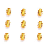 5Set 2-5 Row buckle cylindrical Magnet Connected Clasps Pendant DIY Couple Magnetic Buckle For Jewelry Necklace Bracelet W291