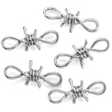 10pcs 3 styles 3D Thorns Metal Connectors Pendant Gothic Necklace Bracelet DIY Thorns Charms Jewelry Handicraft Making B200