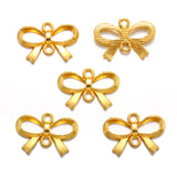 20 pcs 4 color Antique silver color Metal bow-knot Charms Pendants For Jewelry Making Diy Handmade Jewelry 22*15 N101