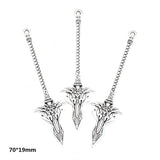 11-20pcs Mixed Styles Antique Knight Sword Anime weapon Charm for Jewelry Making DIY Handmade Weapons Personality Necklace U088