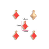 20pcs Creative black/white Ace Poker Charms for Necklaces Earrings Bracelets Pendants DIY Jewelry Making Accessories Handmade