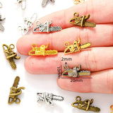 10pcs 5 colors alloy chainsaw Charm For Necklace Bracelet necklace Pendant DIY Jewelry Crafts Making Accessories 20*10mm J479