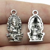 10pcs 26x14mm 2 Colors Antique Bronze Color Antique Silver Color Elephant Charms For DIY Jewelry Making