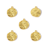 5pcs 4 Colors Irregular Alloy Charms Keyrings Bracelet Pendants Suitable for DIY Handicraft Jewelry Making B1113