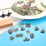 5pcs 10style Carnival Charms Alloy Mask Hat Carnival Pendants For DIY Bracelet Necklace Earrings Jewelry Making Accessories W4