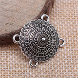 10pcs 21x22mm Antique Silver Color Body Chain Waist Chain Connector For DIY Jewelry Making Handmade Jewelry Findings
