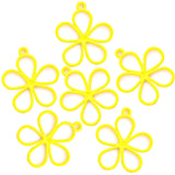 40pcs 11 colors flower petal Zinc alloy Charms for Jewelry Making Fashion Earrings Pendants Necklaces Bracelet Accessories DIY