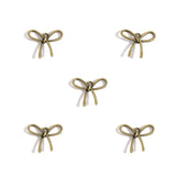 10-Piece Alloy Bow Tie Charms 23.5*20.5mm Necklace Bracelet Accessories DIY Jewelry Making Keychain Bag Charms N184