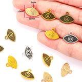 20pcs 5 colors Devil's Eye Charms Zinc alloy Pendant for Necklace earring Pendant DIY Handmade Jewelry 14*13mm I242