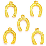 40pcs 5 Color Horseshoe Charm Alloy Metal For Keychain earring Pendants DIY Handmade Jewelry Accessories Making 11*15.5mm D9343