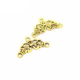 20pcs Antique Silver color Necklace Findings Metal Charm Pendants Jewelry Making DIY Charms Handmade G105