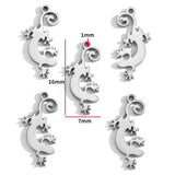 5pcs stainless steel dolphin butterfly/spider Charms Animal Pendants DIY Handmade Necklace Bracelet Earrings Jewelry Making W418