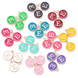 YuenZ  A-Z KC gold color letter DIY accessories enamel alphabet charms alloy small pendant for bracelet 15*13mm W85