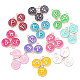 YuenZ  A-Z KC gold color letter DIY accessories enamel alphabet charms alloy small pendant for bracelet 15*13mm W85