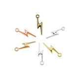 40pcs New Product Antique silver color lightning Charms Pendant Jewelry Metal Alloy Jewelry Marking 20*5mm L108