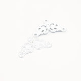 20pcs Antique Silver color Necklace Findings Metal Charm Pendants Jewelry Making DIY Charms Handmade G105