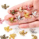 15pcs 7 Color Flying Dragon Charm for Necklace Keyring Pendant  DIY Handmade Jewelry Accessories 18*15mm D814