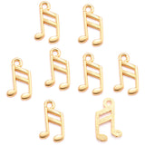 5 colors 60pcs musical note Charms Tibetan Silver Bronze Pendants Antique Charm Jewelry Making DIY Handmade Craft 16*9mm P206