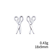 20pcs 18x9mm Antique Silver Color Scissors Charms For DIY Jewelry Making