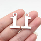10pcs 26x16mm 1 Colors Antique Silver Color Number 0 Charms For DIY Jewelry Making