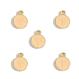 12 PCS 13x10mm 12 Constellation Charms Pendant Enamel Charms Bracelet For Jewelry Making Handmade Craft Accessories W539