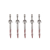 5 pcs 20 styles Halloween Zinc Alloy Bloody Dagger Color Charms Knife Pendants for DIY Bangle Bracelet necklace Findings W430