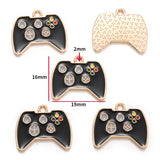 10pcs Vintage Enamel Cup Phonograph Bicycle Charms For Jewelry Making Handmade DIY Necklaces Pendants Bracelets Accessories W404