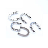 25pcs horse's hoof Charms Pendant For Metal Alloy Jewelry DIY Marking 13*11mm D9321
