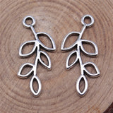 10pcs 25x11mm 6 Colors Hollow Branches Charms For DIY Jewelry Making