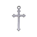 40pcs 28x13mm 2 Colors Antique Silver Color Antique Gold Color Cross Charms For DIY Jewelry Making