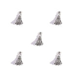 20PCS Badminton Racket Alloy Pendants for DIY Jewelry Making Necklaces Bracelets Accessories Keychains Bag Charms J531