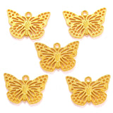 10pcs 6 Colors butterfly Charms For Bracelets Necklace Pendant DIY Handmade Jewelry Making accessories 20*29mm D2142
