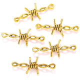 10pcs 3 styles 3D Thorns Metal Connectors Pendant Gothic Necklace Bracelet DIY Thorns Charms Jewelry Handicraft Making B200