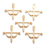 25 Pcs Zinc Alloy Bow and arrow Charm Tibetan Silver Pendant Jewelry Products Diy Pendants For Necklace Bracelets 26*25 mm M05