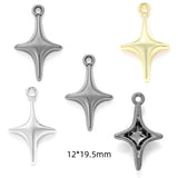 5Pcs 14 styles 3 Colors Star Wishing Meteor Charms For Earrings necklaces Pendants DIY Jewelry Making accessories W299